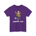 "I'm Athlete-ish" Sports Cartoon T-Shirt — Funny Sports Fan Graphic Tee
