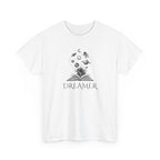 Dreamer T‑Shirt — Illustrated Book & Space Design