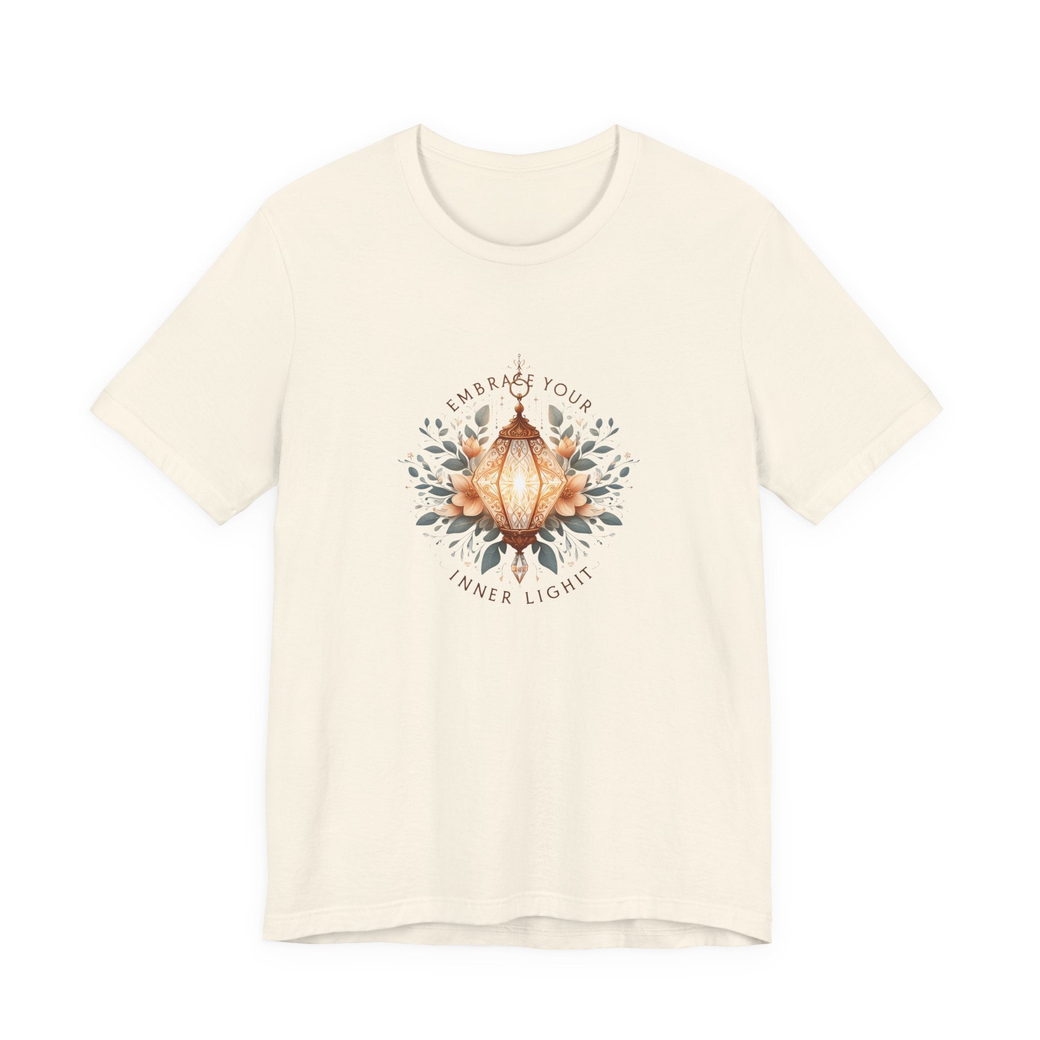 Lotus Lantern Tee — Embrace Your Inner Light Short Sleeve Shirt