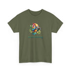 T‑Shirt — Cute Bird with Binoculars "Human Watching" Graphic Tee