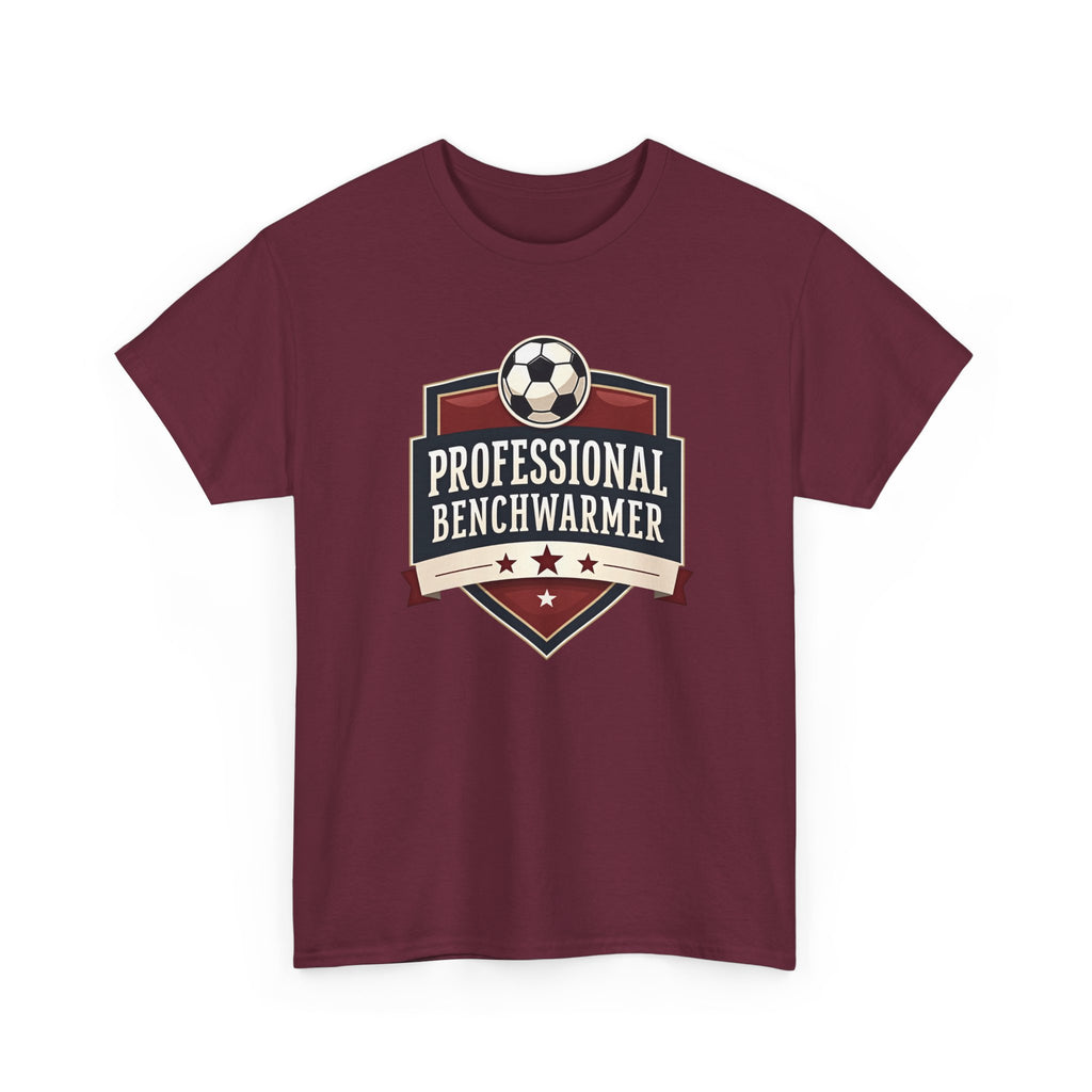 Professional Benchwarmer Soccer T-Shirt Funny Sports Tee