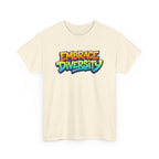 Embrace Diversity T-Shirt — Colorful Graffiti Pride Tee