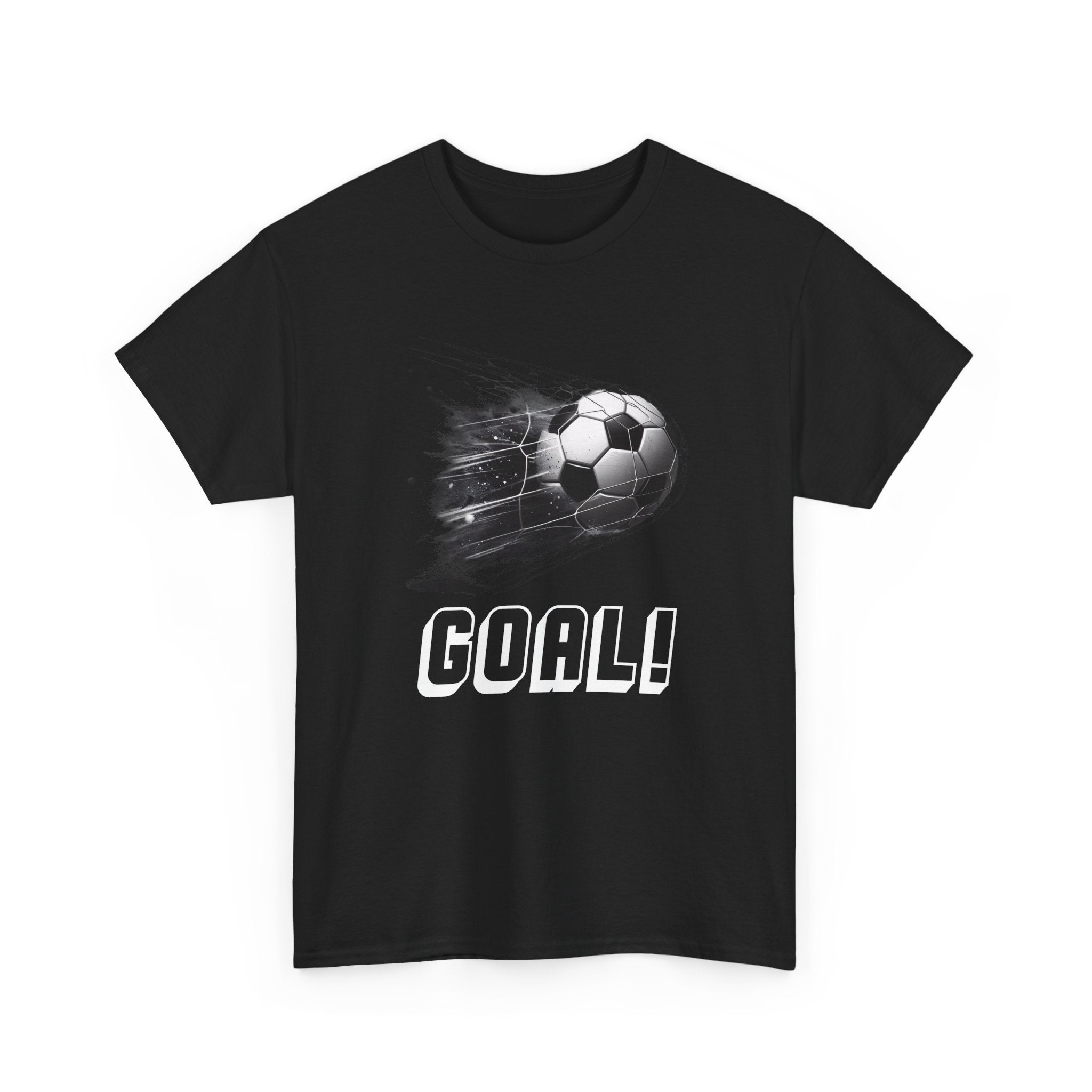 Football Soccer 'GOAL!' Graphic Tee - Fast Ball Design, Soccer Fan Shirt