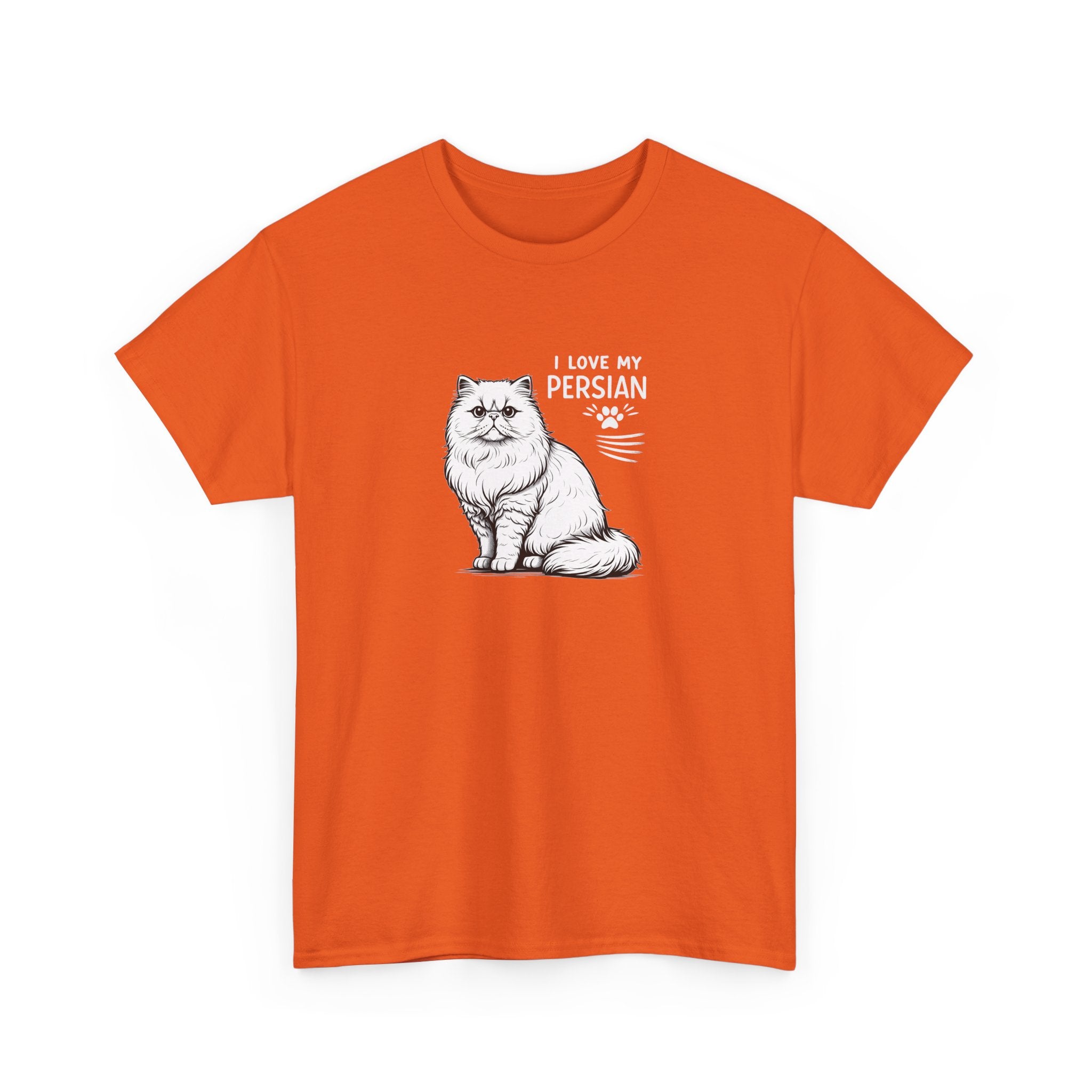 Persian Cat T-Shirt — "I Love My Persian" Tee