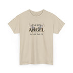 "I’m 99% Angel but ohh that 1%" - Funny Angel Wings Graphic Tee