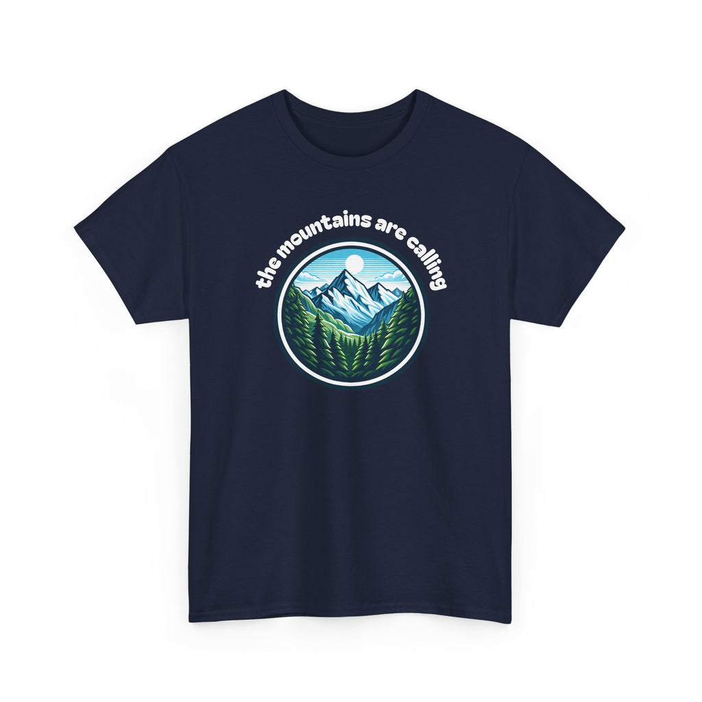 Mountains Are Calling T-Shirt — Scenic Hiking Graphic Tee