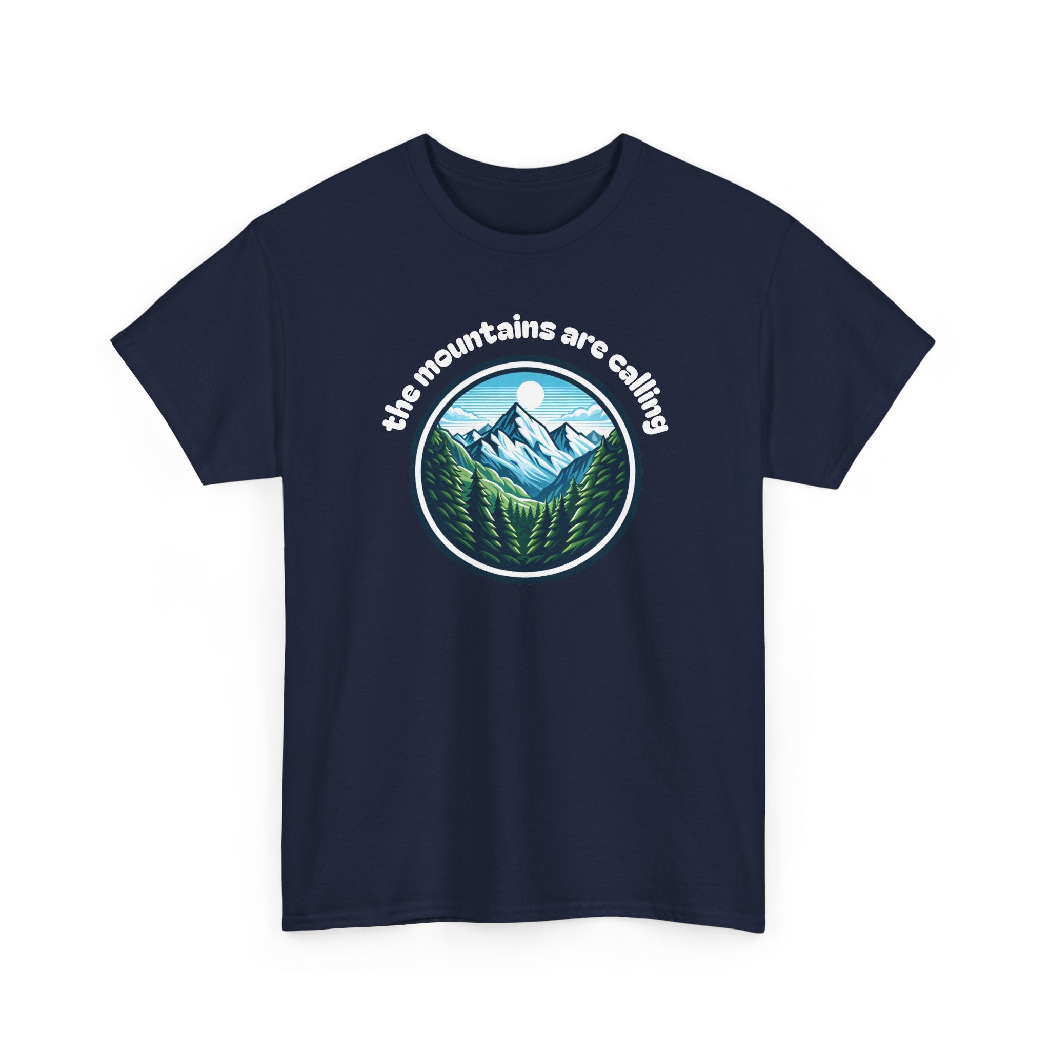 Mountains Are Calling T-Shirt — Scenic Hiking Graphic Tee