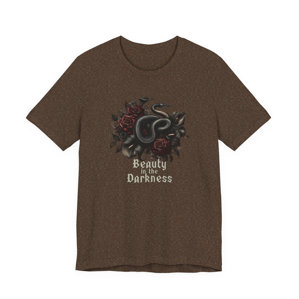 Snake Floral T-Shirt — Beauty in the Darkness Graphic Tee