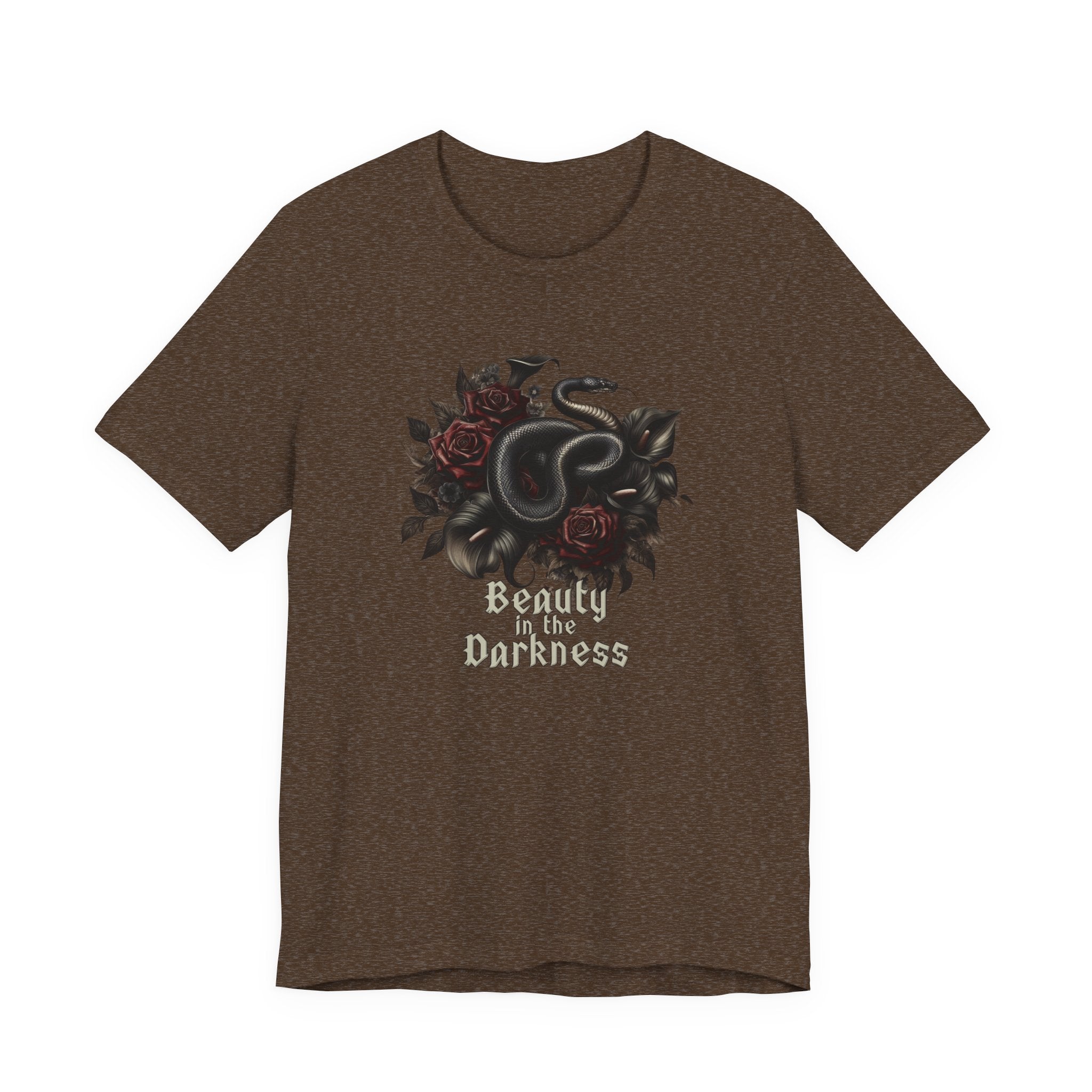 Snake Floral T-Shirt — Beauty in the Darkness Graphic Tee