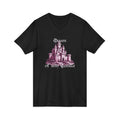 Fairytale Castle V-Neck Tee — 'Queen of My Castle' Vintage Castle Graphic