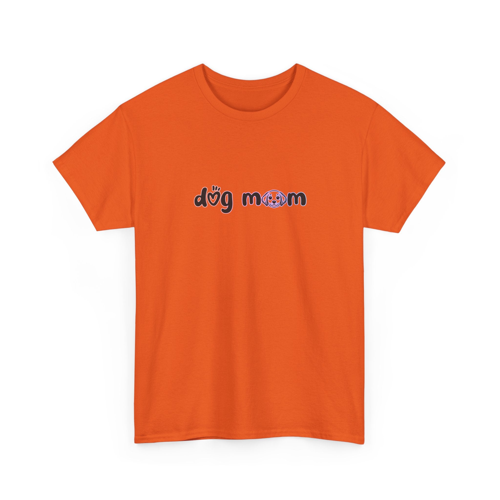 Dog Mom T‑Shirt — Cute Paw Print Graphic Tee for Pet Lovers