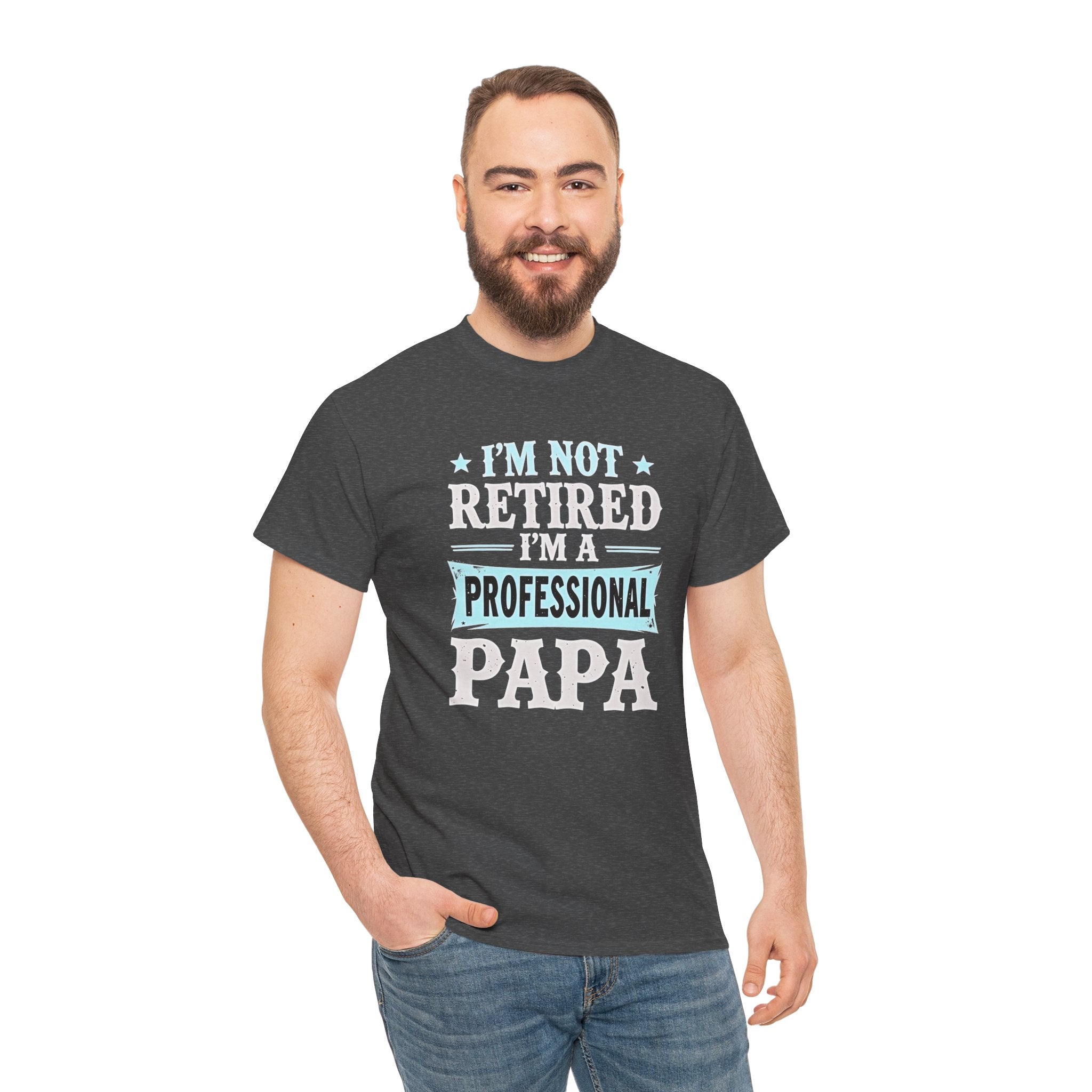 I'm Not Retired I'm A Professional Papa T-Shirt