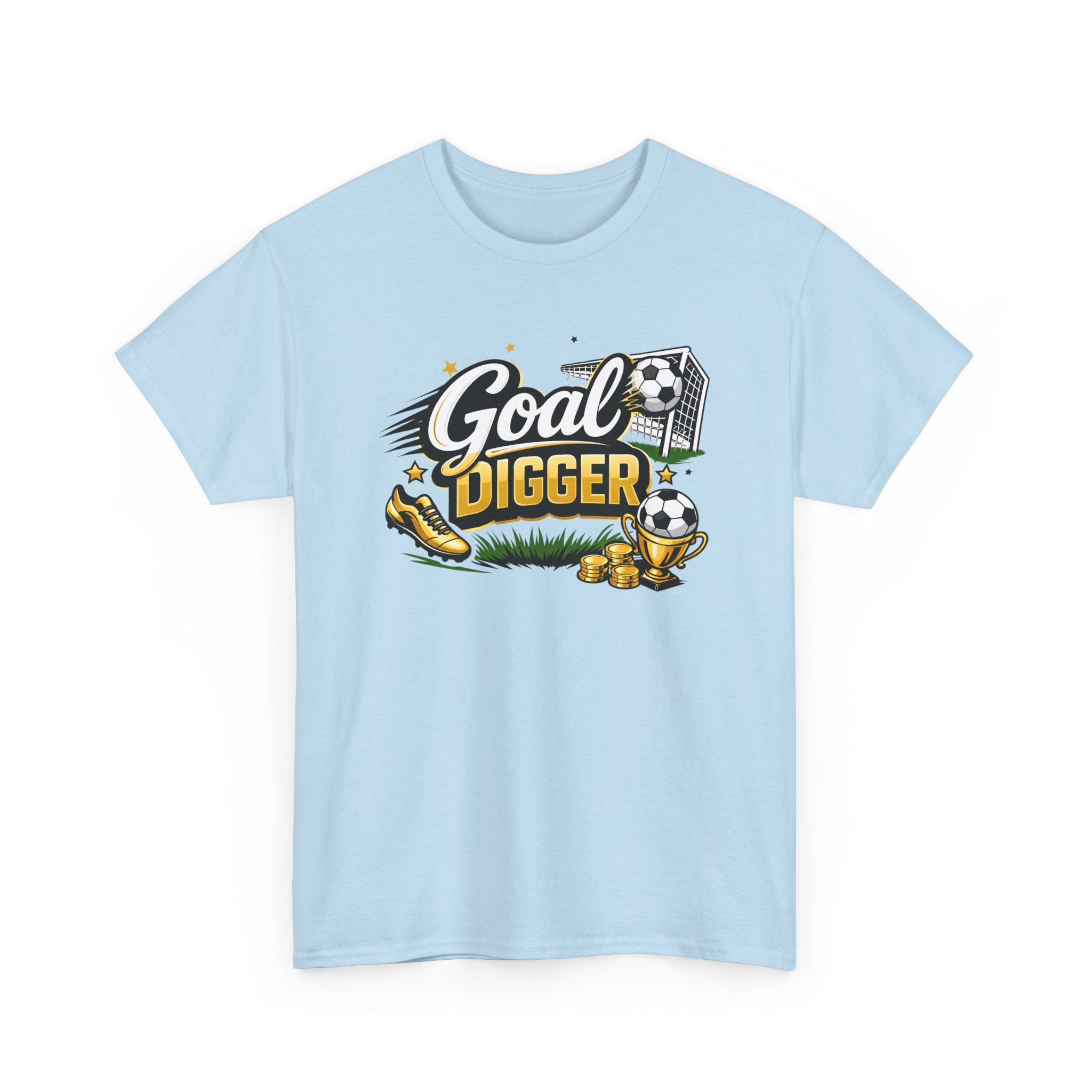 Goal Digger Soccer T-Shirt — Motivational Soccer Player Tee