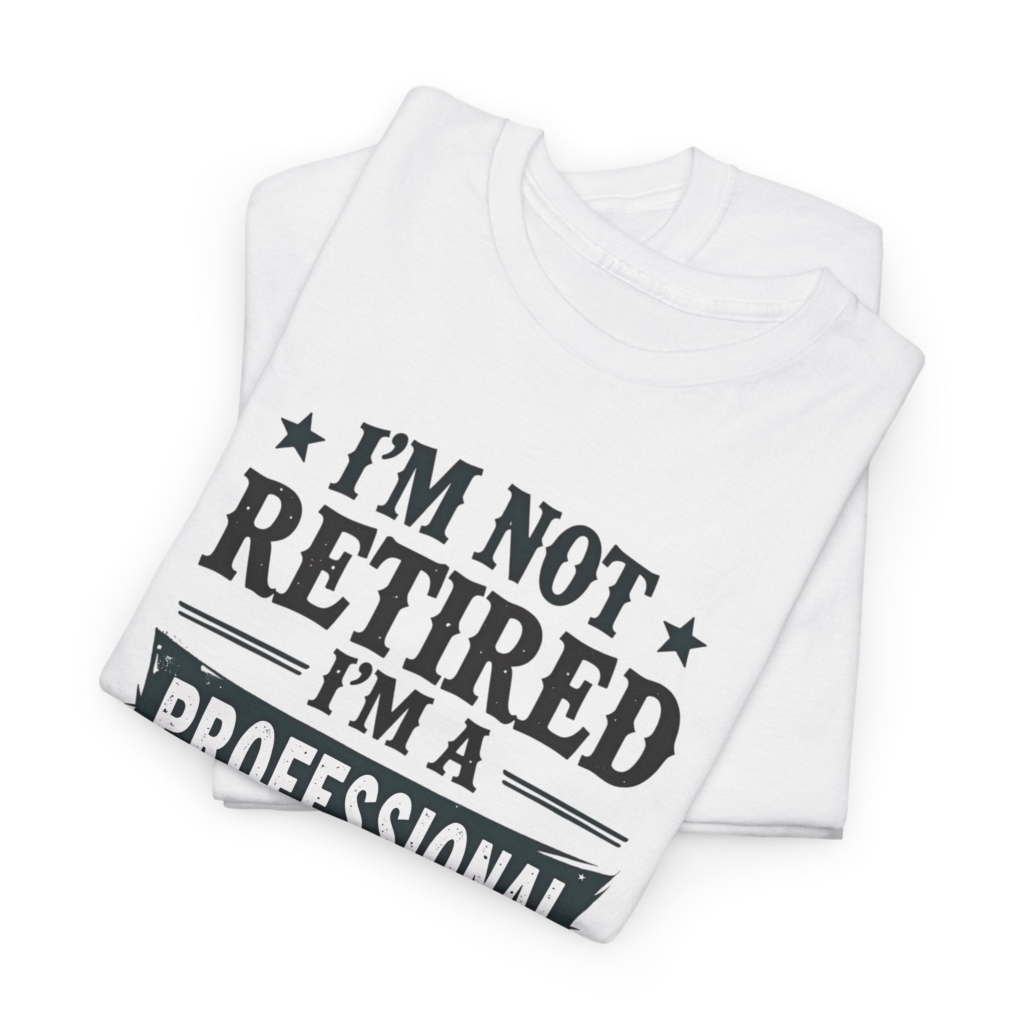 I'm Not Retired I'm A Professional Papa T-Shirt