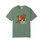 Donut Tempt Me T-Shirt — Cute Puppy & Donut Graphic Tee