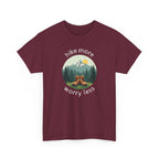 Hike More Worry Less T-Shirt — Nature Hiking Graphic Tee