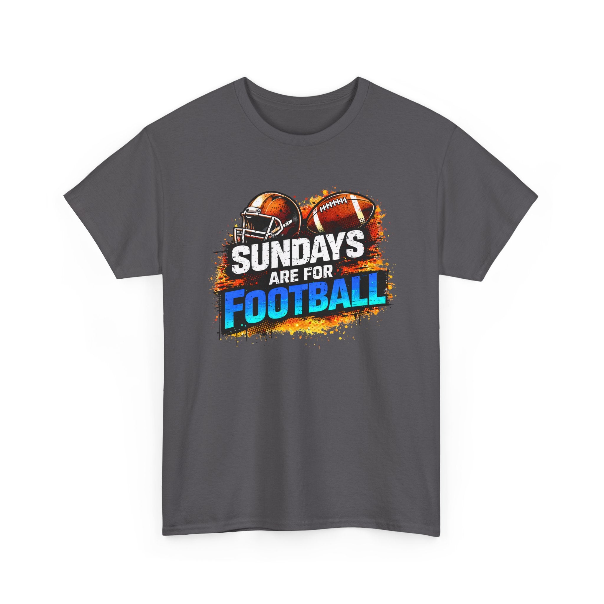 Sundays Are for Football T-Shirt — Football Fan Graphic Tee
