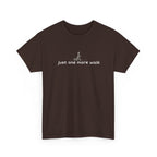 “just one more walk” Minimal Dog Walking Tee For Her