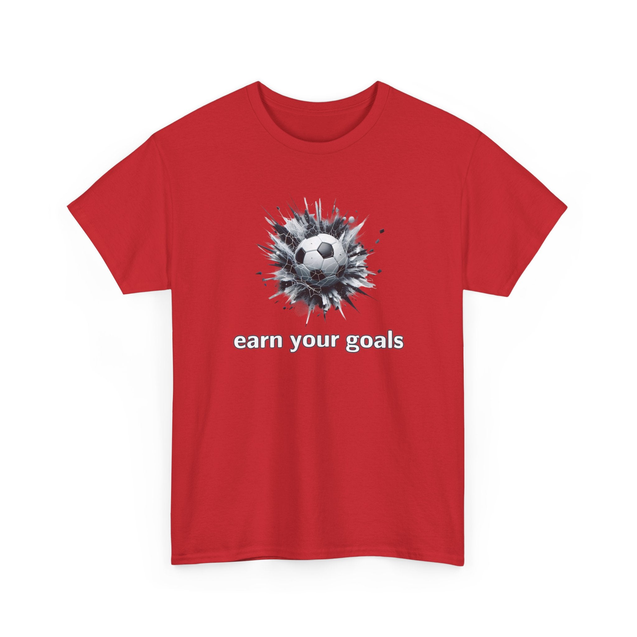 Football Soccer 'Earn Your Goals' T-Shirt