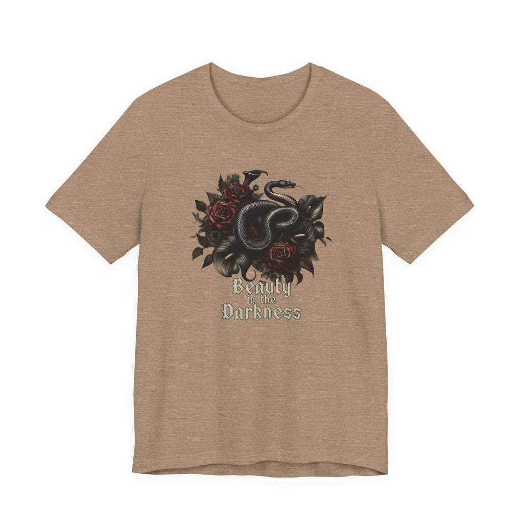 Snake Floral T-Shirt — Beauty in the Darkness Graphic Tee