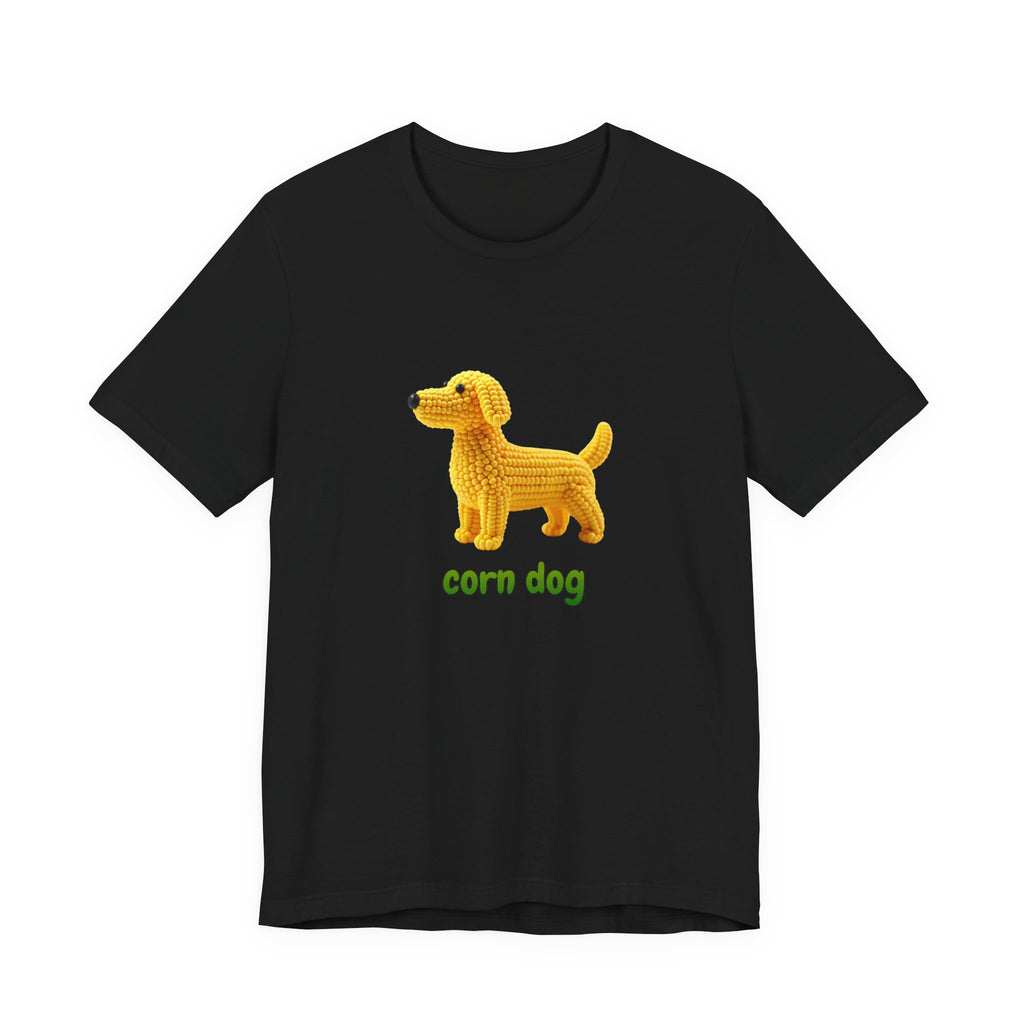 Corn Dog Dachshund T-Shirt — Cute Corn Dog Graphic Tee