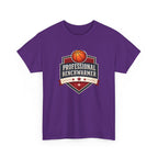 Professional Benchwarmer Basketball T-Shirt Funny Sports Graphic Tee