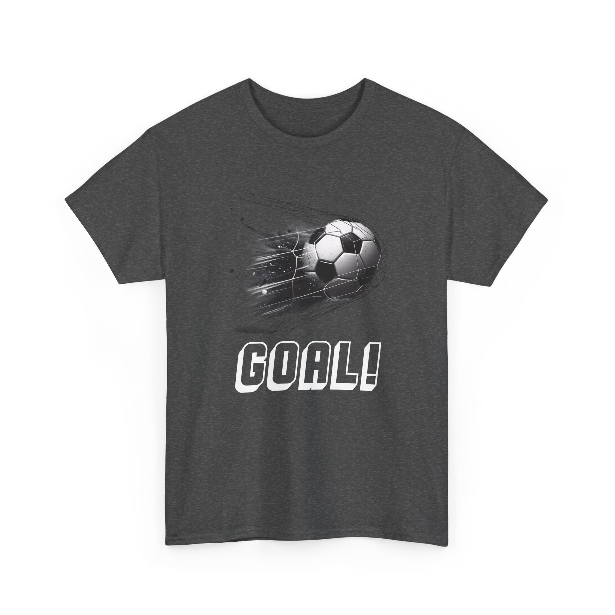 Football Soccer 'GOAL!' Graphic Tee - Fast Ball Design, Soccer Fan Shirt