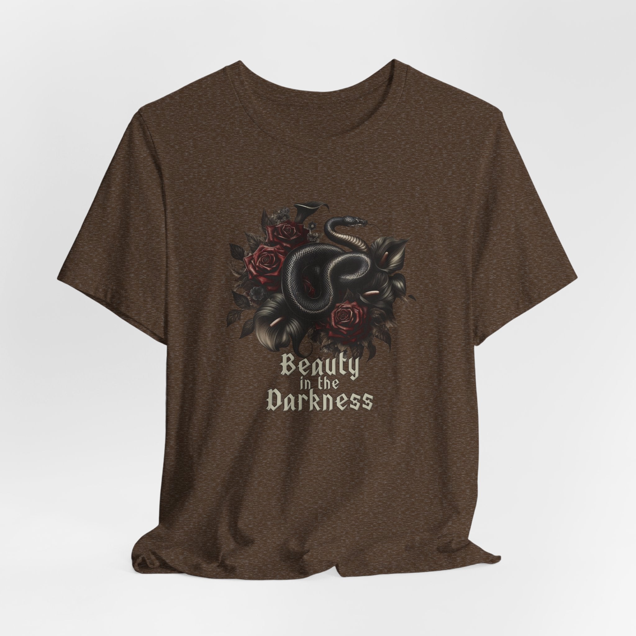 Snake Floral T-Shirt — Beauty in the Darkness Graphic Tee