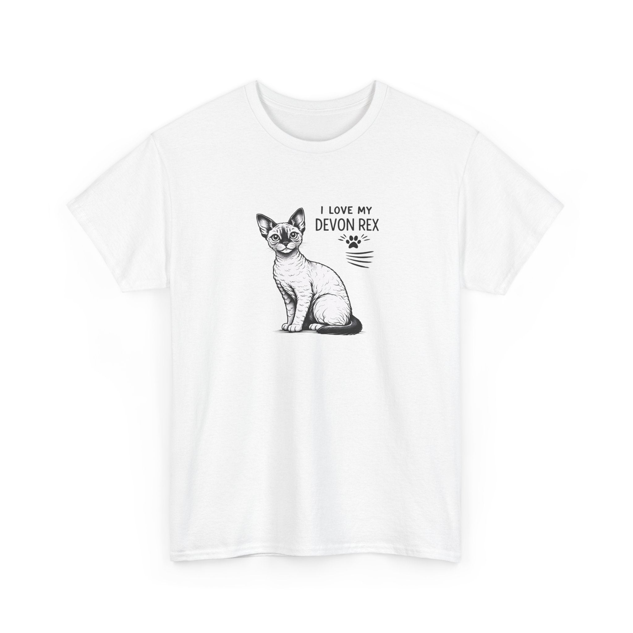 'I love my devon rex cat'