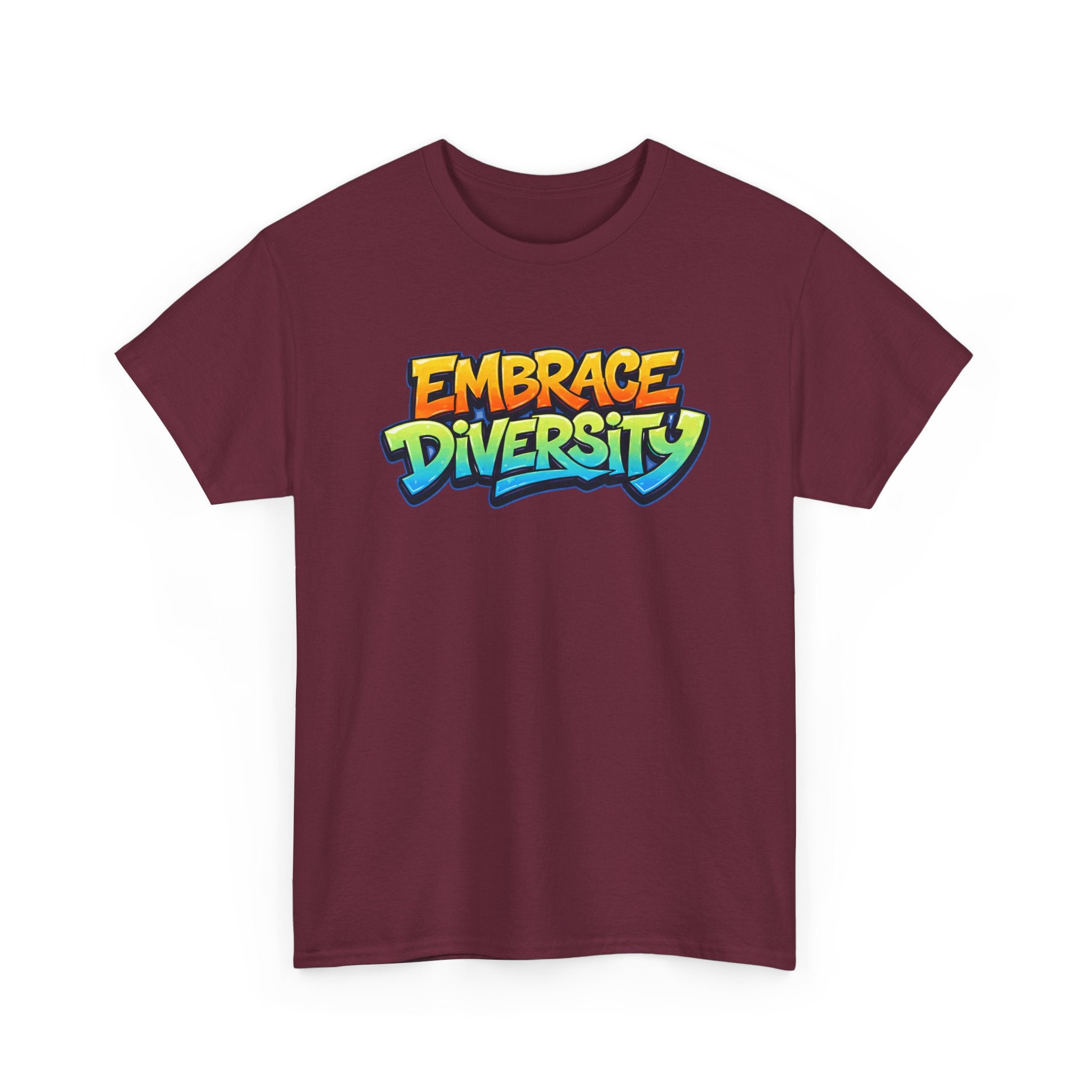 Embrace Diversity T-Shirt — Colorful Graffiti Pride Tee