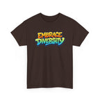 Embrace Diversity T-Shirt — Colorful Graffiti Pride Tee