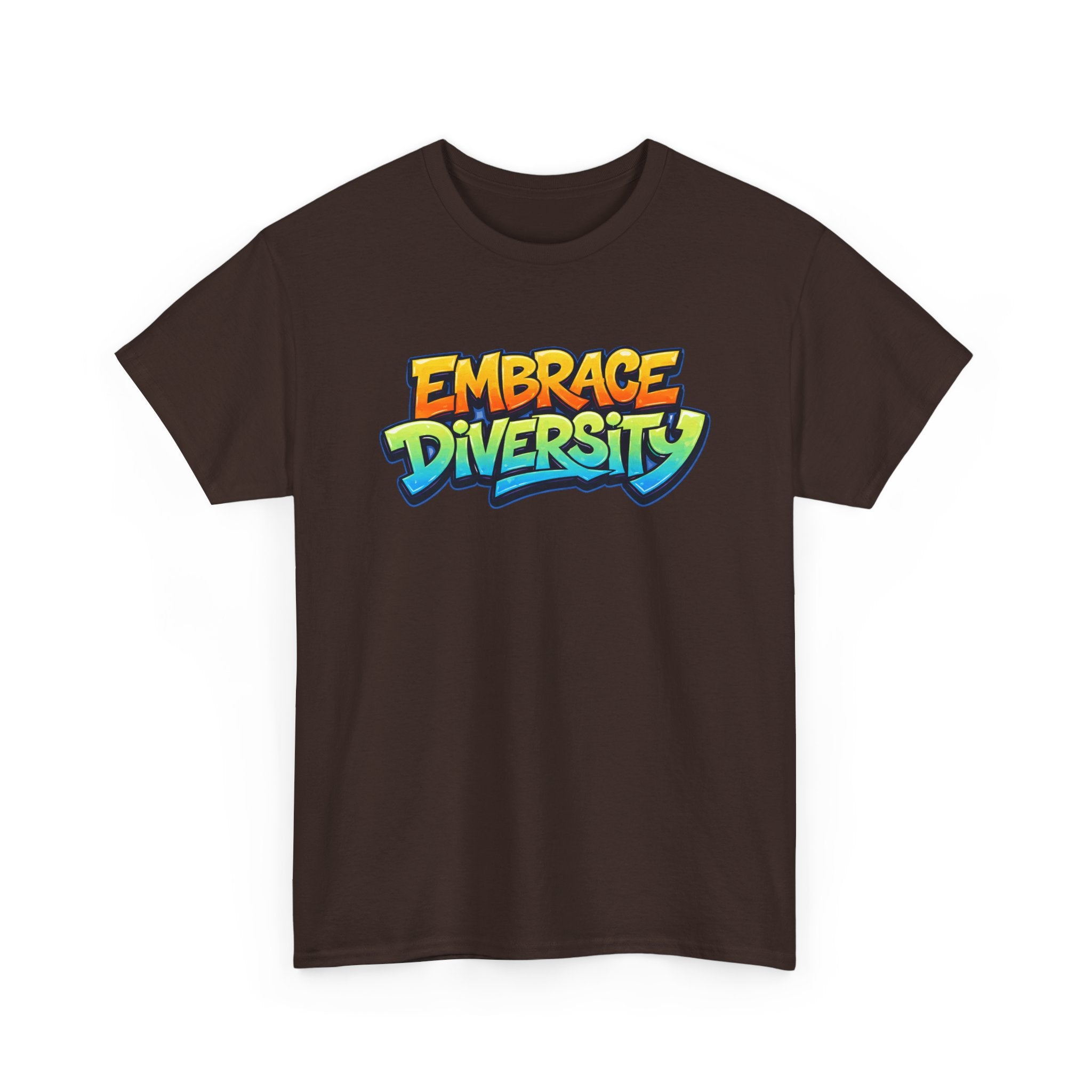 Embrace Diversity T-Shirt — Colorful Graffiti Pride Tee