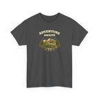 Adventure Awaits T‑Shirt — Vintage Camper Outdoor Graphic Tee