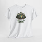Here For The View - Camera Landscape Hiking Tee