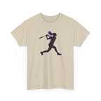 Baseball Batter Silhouette Tee — Women's Baseball Softball T‑Shirt