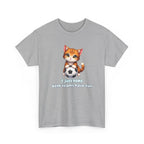 Kitten Soccer T‑Shirt - I Just Hope Both Teams Have Fun Funny Shirt For Soccer Fans