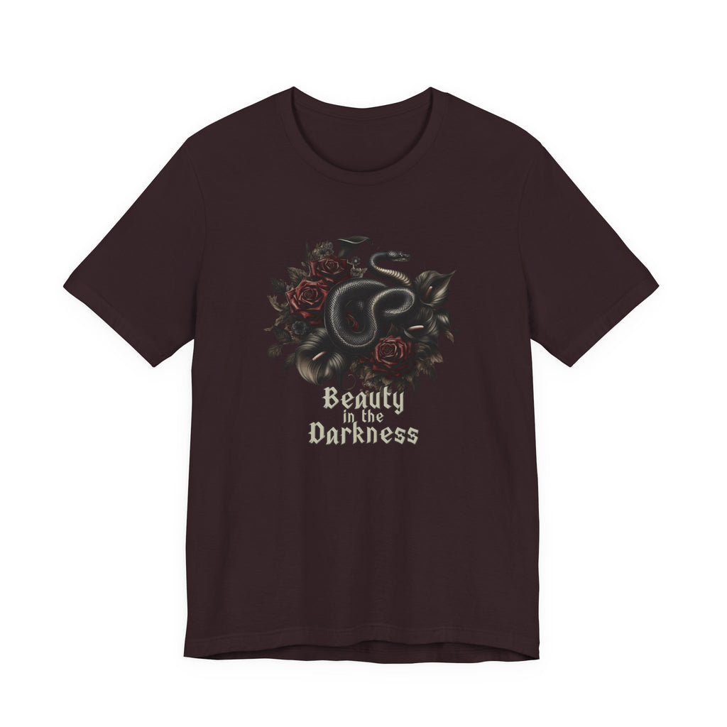 Snake Floral T-Shirt — Beauty in the Darkness Graphic Tee
