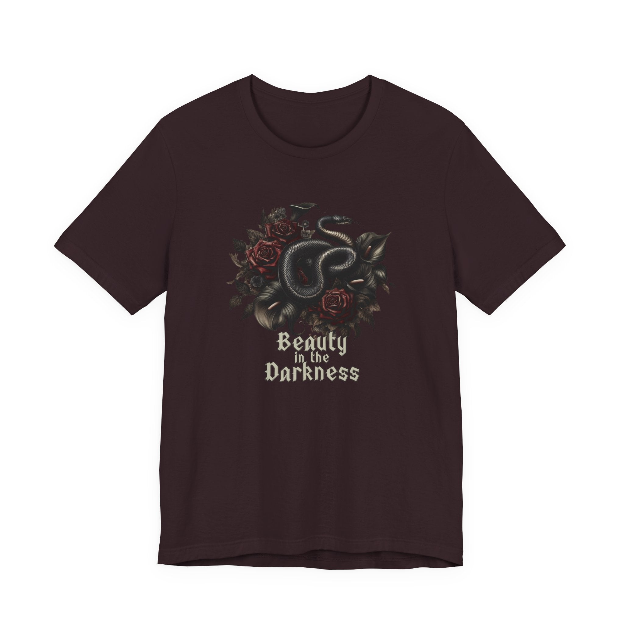 Snake Floral T-Shirt — Beauty in the Darkness Graphic Tee