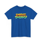 Embrace Diversity T-Shirt — Colorful Graffiti Pride Tee
