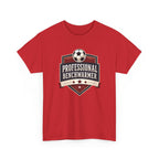 Professional Benchwarmer Soccer T-Shirt Funny Sports Tee