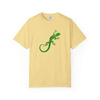 Green Gecko Graphic T-Shirt — Nature Lizard Shirt
