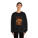 Crewneck Sweatshirt — "Well This Is Just Nuts" Roasting Chestnuts Graphic