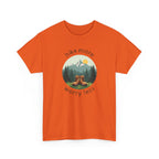 Hike More Worry Less T-Shirt — Nature Hiking Graphic Tee