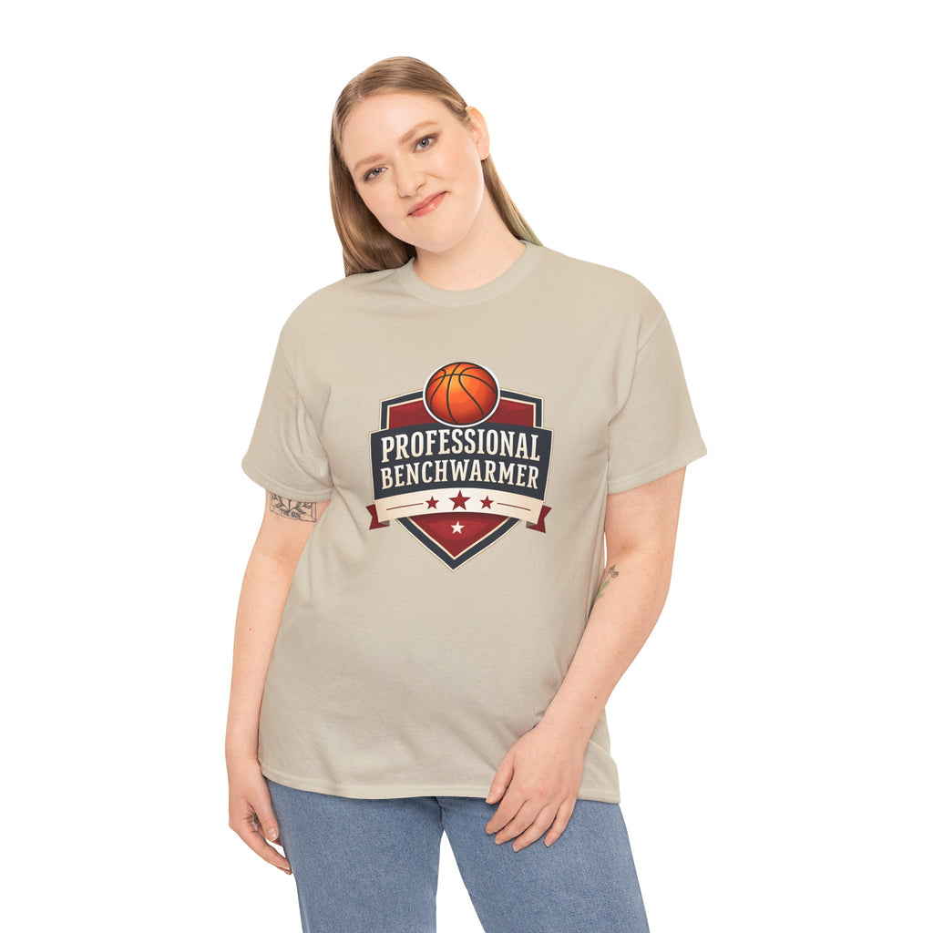 Professional Benchwarmer Basketball T-Shirt Funny Sports Graphic Tee