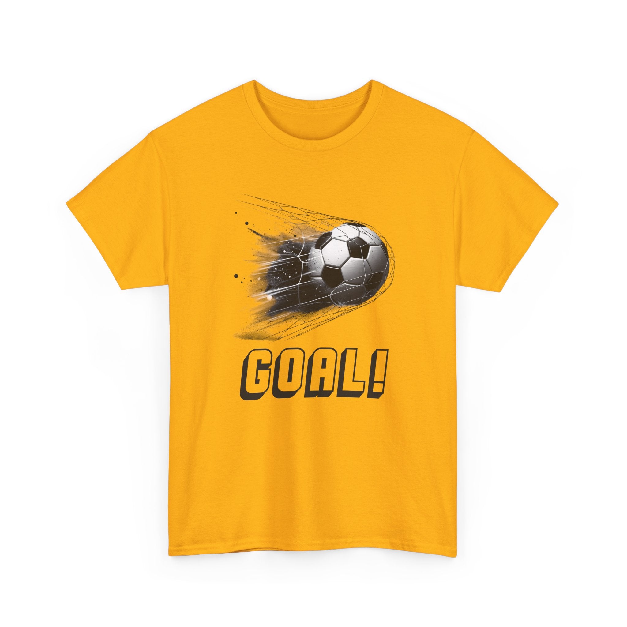 Football Soccer 'GOAL!' Graphic Tee - Fast Ball Design, Soccer Fan Shirt