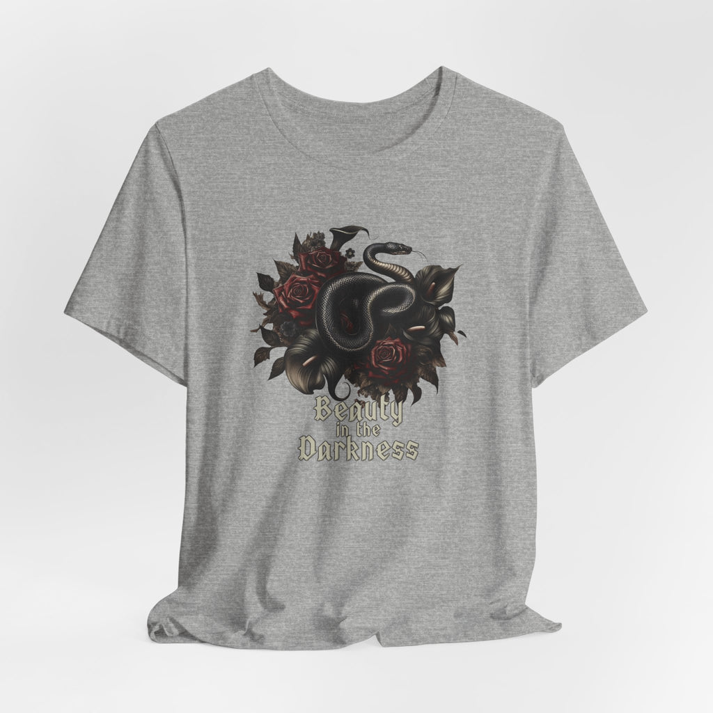 Snake Floral T-Shirt — Beauty in the Darkness Graphic Tee