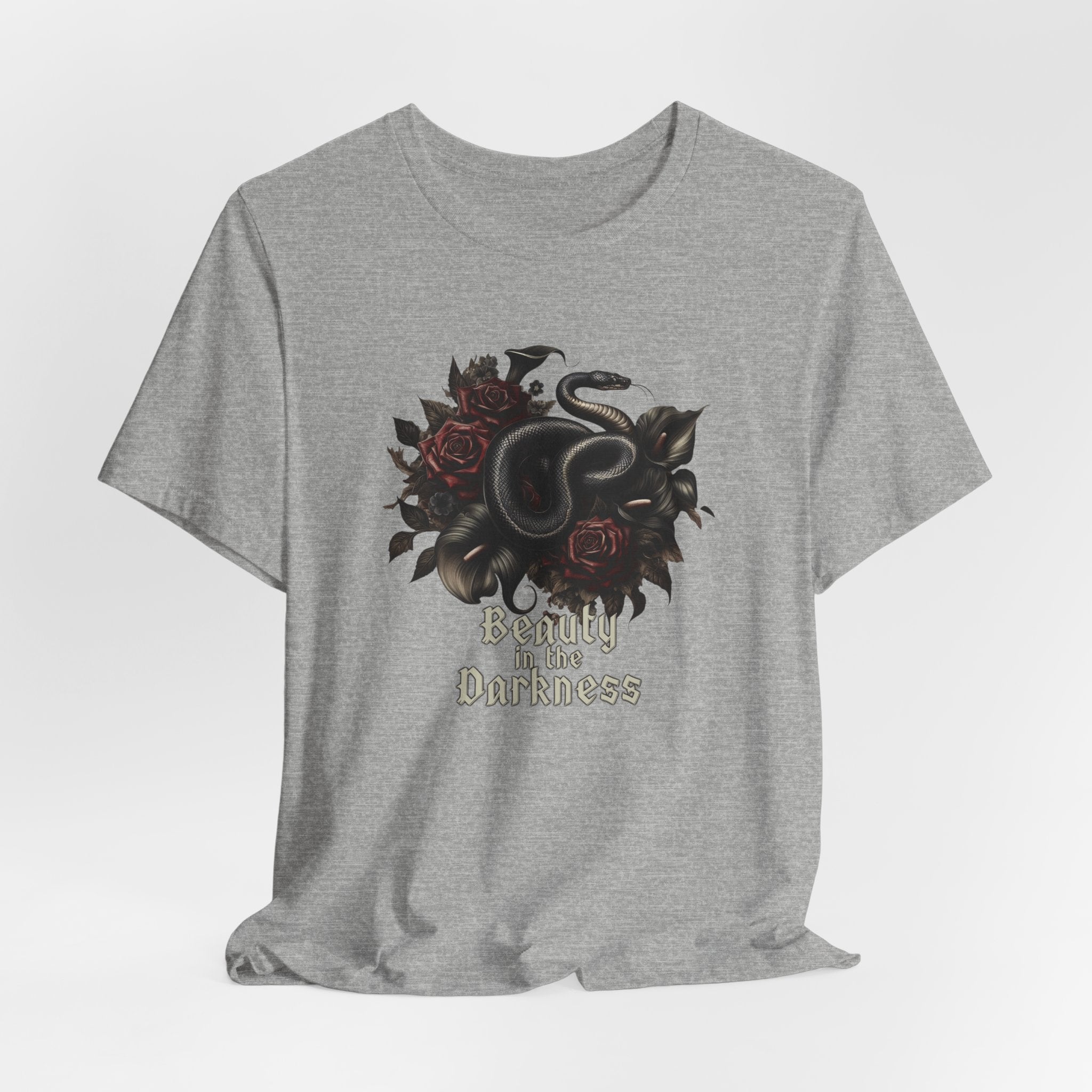 Snake Floral T-Shirt — Beauty in the Darkness Graphic Tee