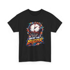 Beat the Buzzer Basketball T-Shirt — Sporty Countdown Graphic Tee