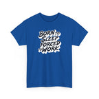 Born to Sleep, Forced to Work T‑Shirt — Funny Lazy Work Humor Tee