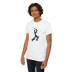 Cricket Batter Silhouette Tee — Action Sports Cricket T‑Shirt